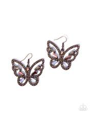 Load image into Gallery viewer, Paparazzi ♥ Fair Flutter - Copper ♥ E2355