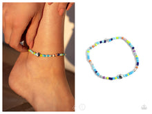Load image into Gallery viewer, Paparazzi ♥ Seize the Shapes - Blue ♥ Anklet A20