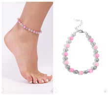 Load image into Gallery viewer, Paparazzi ♥ Beachy Bouquet - Pink ♥ Anklet A22