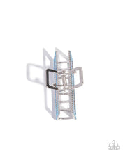 Load image into Gallery viewer, Paparazzi ♥ A Glittery Example - Blue ♥ Hair Clip C43
