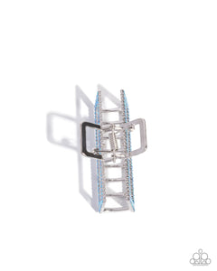 Paparazzi ♥ A Glittery Example - Blue ♥ Hair Clip C43