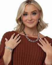 Load image into Gallery viewer, Paparazzi ♥ Abstract Assumption - Silver (Necklace &amp; Bracelet)  ♥ S227
