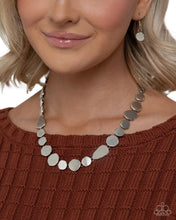 Load image into Gallery viewer, Paparazzi ♥ Abstract Assumption - Silver (Necklace &amp; Bracelet)  ♥ S227