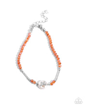 Load image into Gallery viewer, Paparazzi ♥ Aerial Action Necklace &amp; Aerial Actress Bracelet - Orange Set ♥ S143