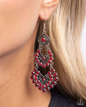 Load image into Gallery viewer, Paparazzi ♥ All For The GLAM - Red ♥ E1773