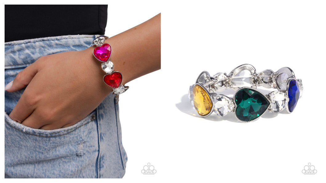 Paparazzi ♥ Heart Habit - Bracelet ♥ B1006