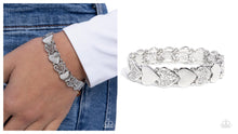 Load image into Gallery viewer, Paparazzi ♥ Handcrafted Heartthrob - Silver ♥ B1027