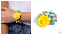 Load image into Gallery viewer, Paparazzi ♥ Desert Grace - Yellow ♥ B1039