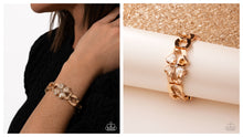 Load image into Gallery viewer, Paparazzi ♥ Chic Clover - Gold ♥ B1041