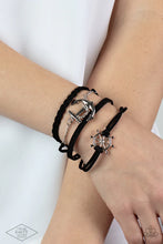 Load image into Gallery viewer, Paparazzi ♥ Anchors Away - Black ♥ B1094