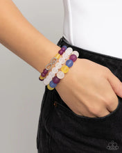 Load image into Gallery viewer, Paparazzi ♥ Simplistic Stack - Purple ♥ B1100