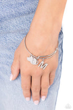 Load image into Gallery viewer, Paparazzi ♥ Making It INITIAL - Silver - M ♥ B1102