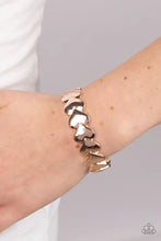 Load image into Gallery viewer, Paparazzi ♥ Hearts Galore - Rose Gold ♥ B434