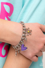 Load image into Gallery viewer, Paparazzi ♥ Turn Up the Charm - Purple ♥ B492
