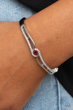 Load image into Gallery viewer, Paparazzi ♥ Top-Shelf Shimmer - Red ♥ B502