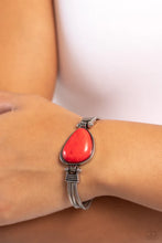Load image into Gallery viewer, Paparazzi ♥ Badlands Bounty - Red ♥ B630