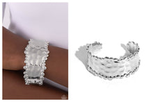 Load image into Gallery viewer, Paparazzi ♥ Handcrafted Haute - Silver ♥ B683