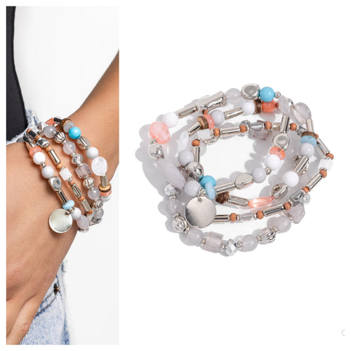 Paparazzi ♥ Cloudy Chic - Silver ♥ B746