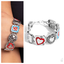 Load image into Gallery viewer, Paparazzi ♥ Hammered History - Red ♥ B758