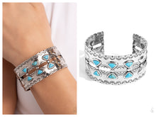 Load image into Gallery viewer, Paparazzi ♥ Harmonious Haven - Blue ♥ Cuff B807