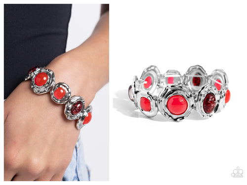 Paparazzi ♥ Hammered High - Red ♥ B808