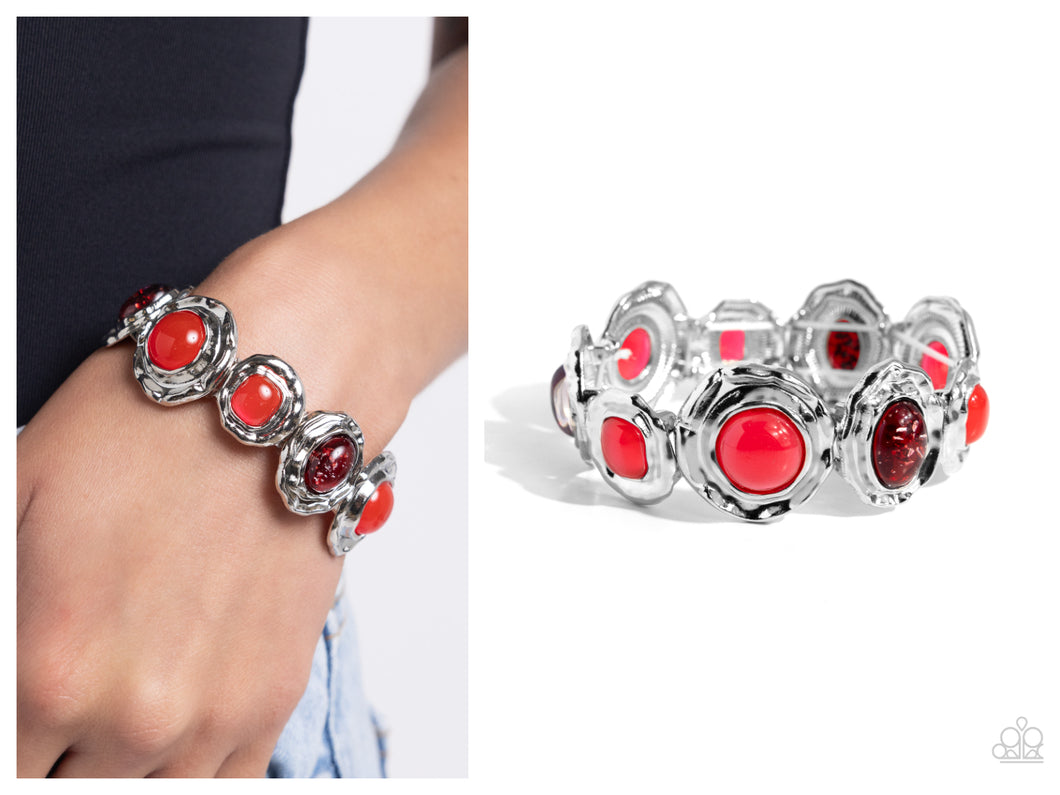 Paparazzi ♥ Hammered High - Red ♥ B808