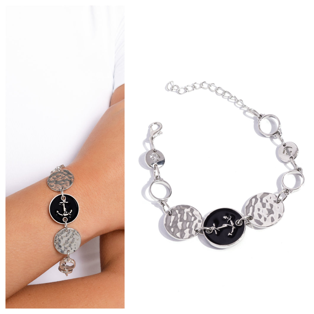 Paparazzi ♥ Anchor Alignment - Black ♥ B827