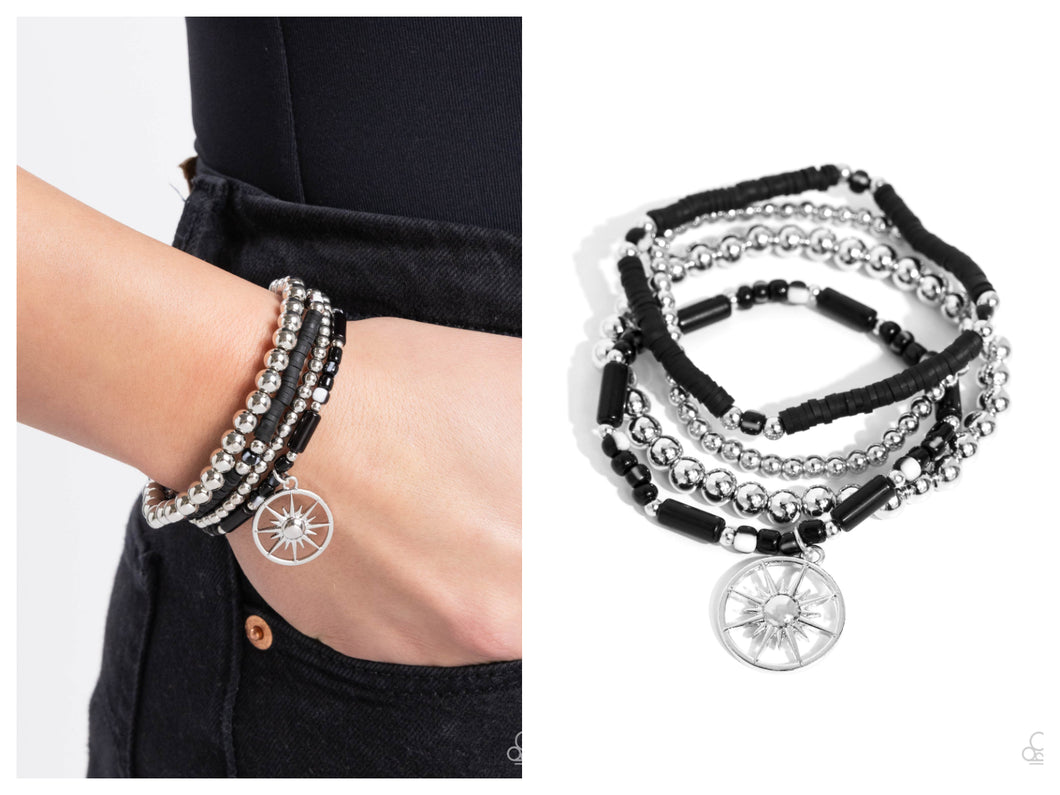 Paparazzi ♥ Nuanced Navigator - Black ♥ B832