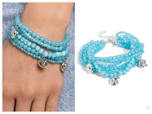 Load image into Gallery viewer, Paparazzi ♥ Swirling Shopaholic - Blue ♥ B833