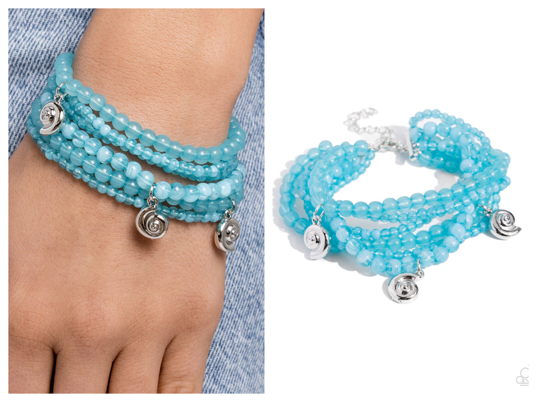 Paparazzi ♥ Swirling Shopaholic - Blue ♥ B833