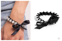 Load image into Gallery viewer, Paparazzi ♥ Ribbon Rarity - Black ♥ B841
