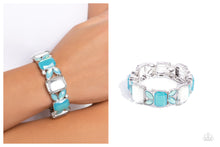 Load image into Gallery viewer, Paparazzi ♥ Lavish Laurels - Blue ♥ B842