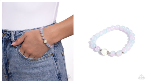 Paparazzi ♥ Mermaid Mirror - Pink ♥ B844