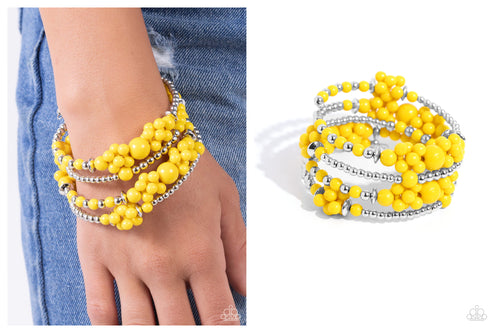 Paparazzi ♥ Compelling Clouds - Yellow ♥ B852