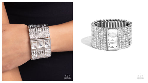 Paparazzi ♥ Dramatic Diva - White ♥ B861