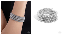 Load image into Gallery viewer, Paparazzi ♥ Casual Coils - Silver ♥ B885