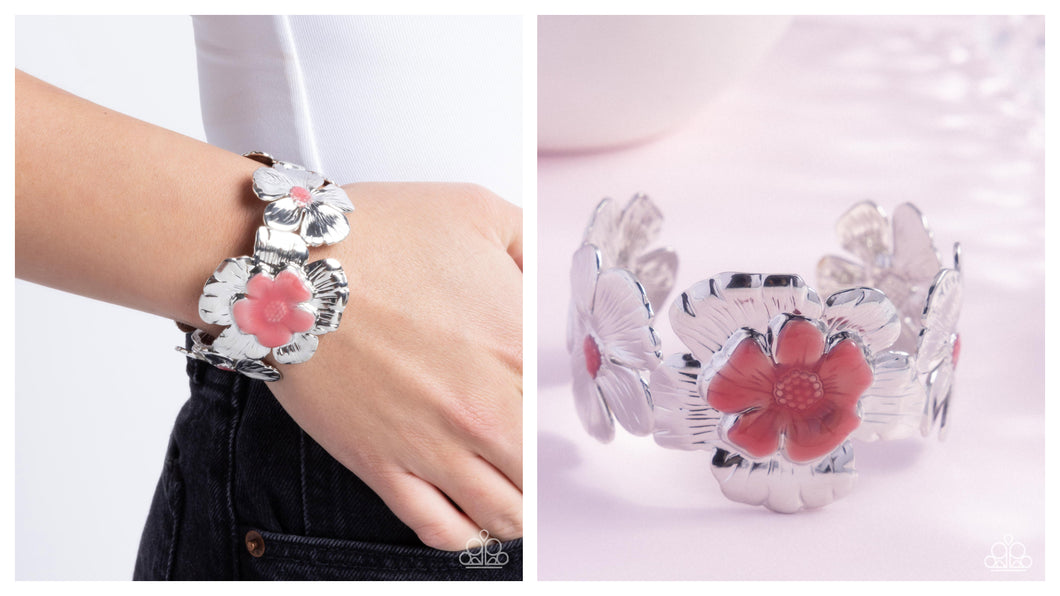 Paparazzi ♥ Floral Foundation - Pink ♥ B887