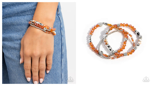 Paparazzi ♥ Stellar Salvage - Orange ♥ B890