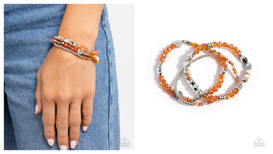 Paparazzi ♥ Stellar Salvage - Orange ♥ B890