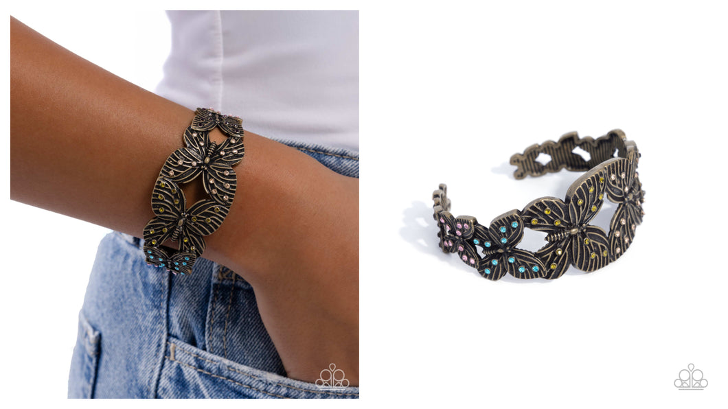 Paparazzi ♥ Mariposa Makeover - Brass ♥ B949