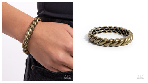 Paparazzi ♥ Carefree Curls - Brass ♥ B972