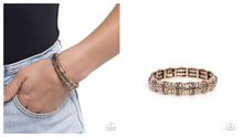 Load image into Gallery viewer, Paparazzi ♥ Hammered Homage - Gold ♥ B973