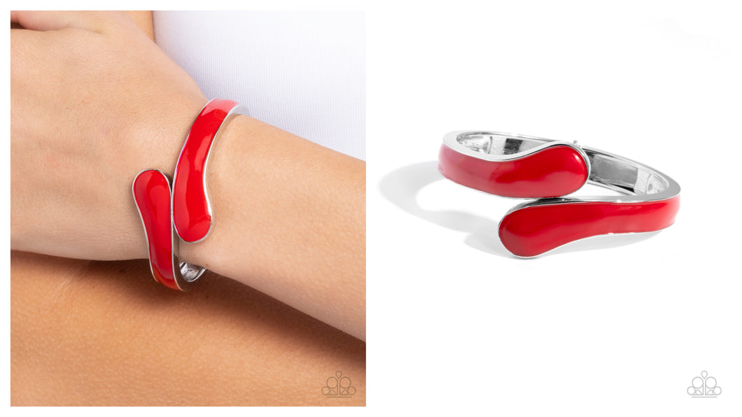 Paparazzi ♥ Painted Puzzle - Red ♥ B975