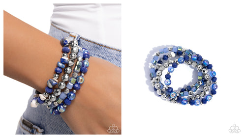 Paparazzi ♥ Supervisory Stack - Blue ♥ B993