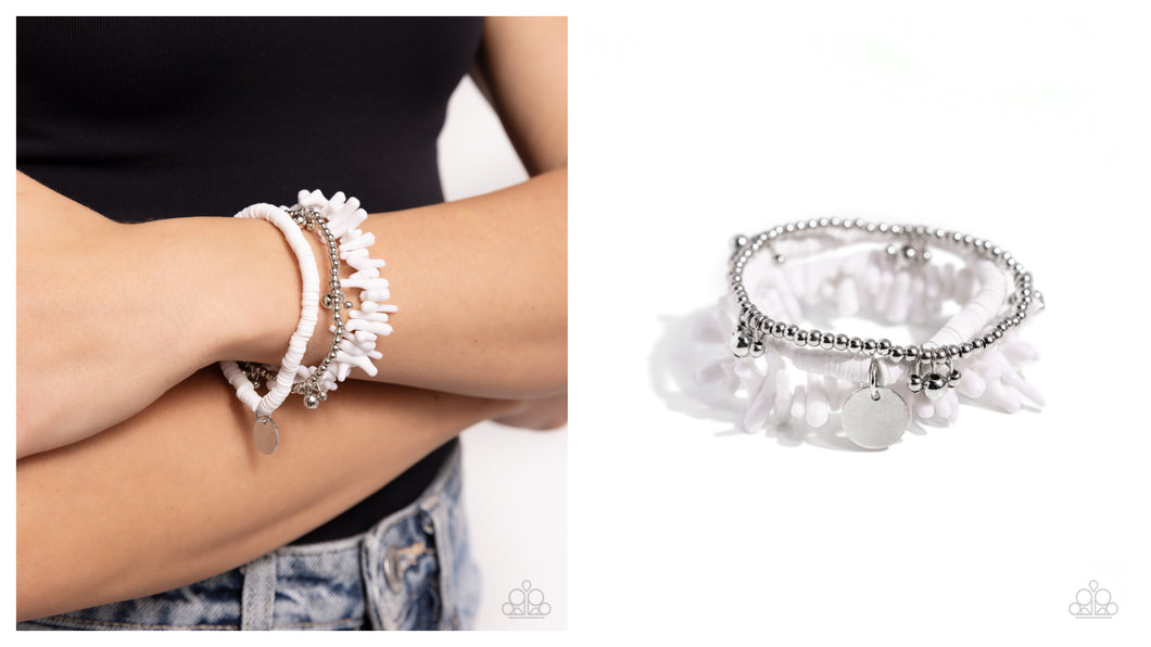 Paparazzi ♥ Coastal Collection - White ♥ B996