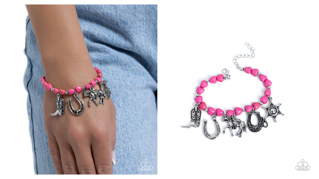 Paparazzi ♥ Cowboy Chorus - Pink ♥ B998