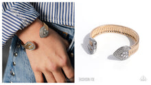 Load image into Gallery viewer, Paparazzi ♥ Fashion Forward Feature - Gold ♥ Cuff B999