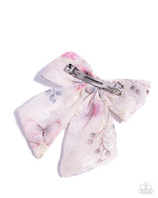 Load image into Gallery viewer, Paparazzi ♥ BOW Together - White ♥ Hair Clip C50