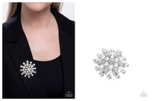 Load image into Gallery viewer, Paparazzi ♥ Pearly Prologue - White ♥ Brooch BR5
