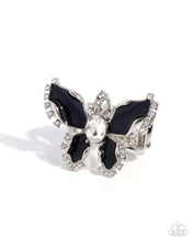 Load image into Gallery viewer, Paparazzi ♥ R513 Bewitching Butterfly - Black ♥ R513